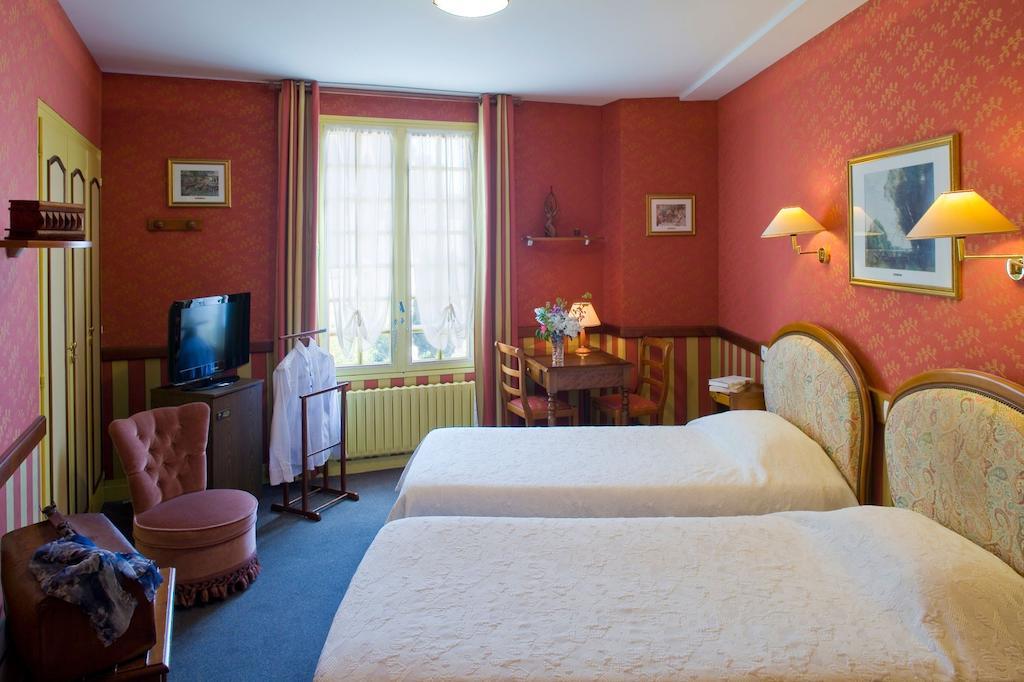 Au Relais Du Porhoet Guilliers Zimmer foto
